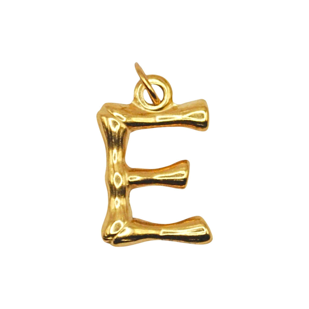Letter E Charm