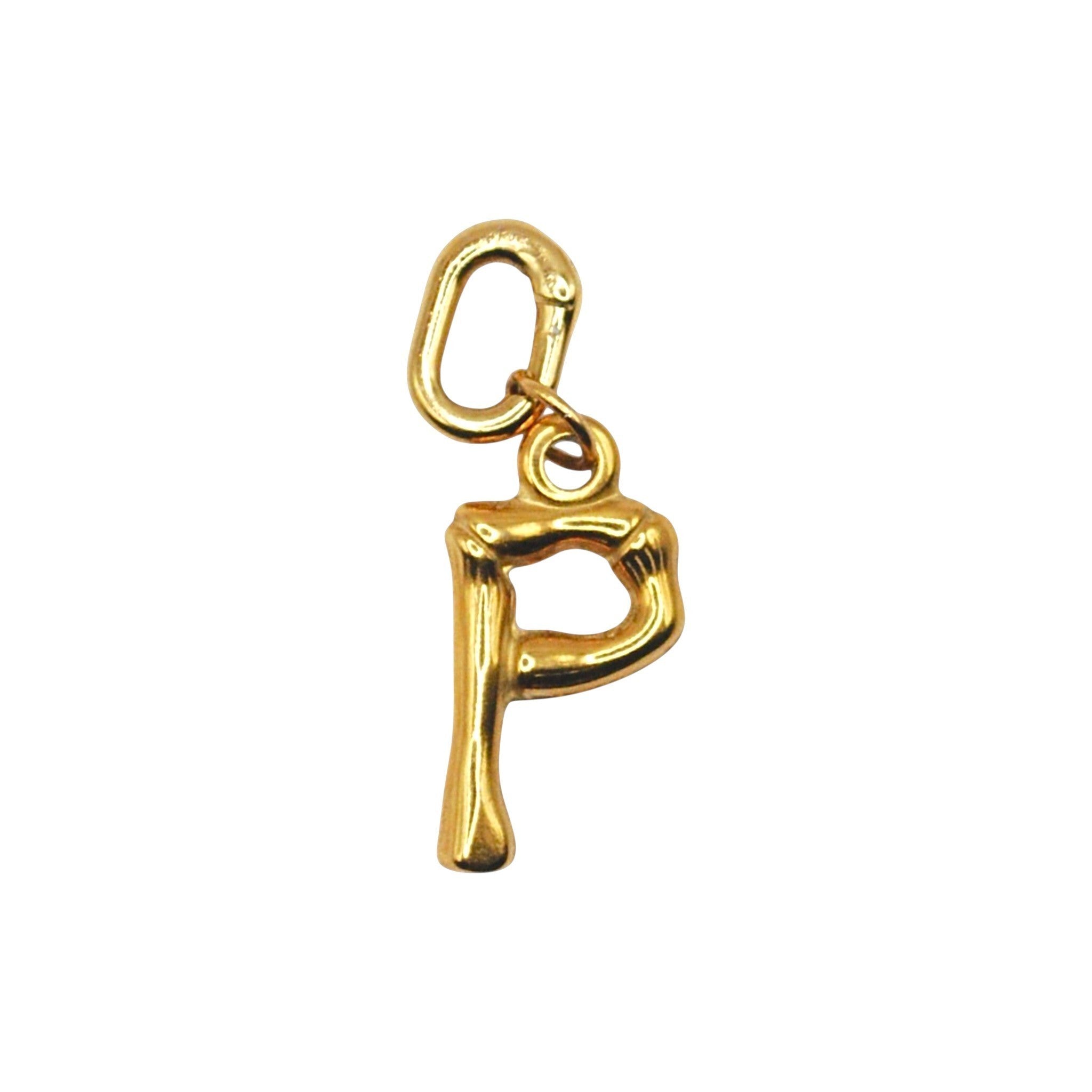Letter P Charm