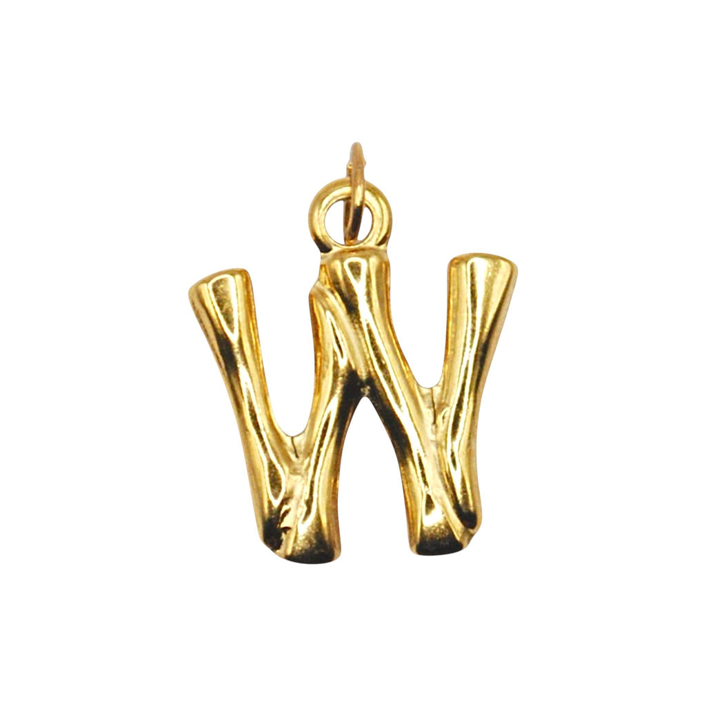 Letter W Charm