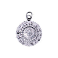 Round Sunflower Charm