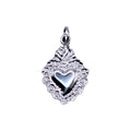 Retro Heart Charm