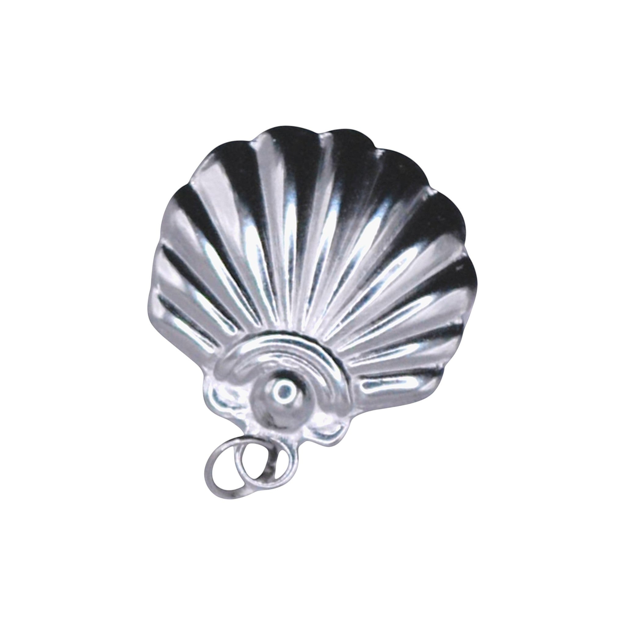 Silver Shell Charm