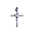 Rose Cross Charm